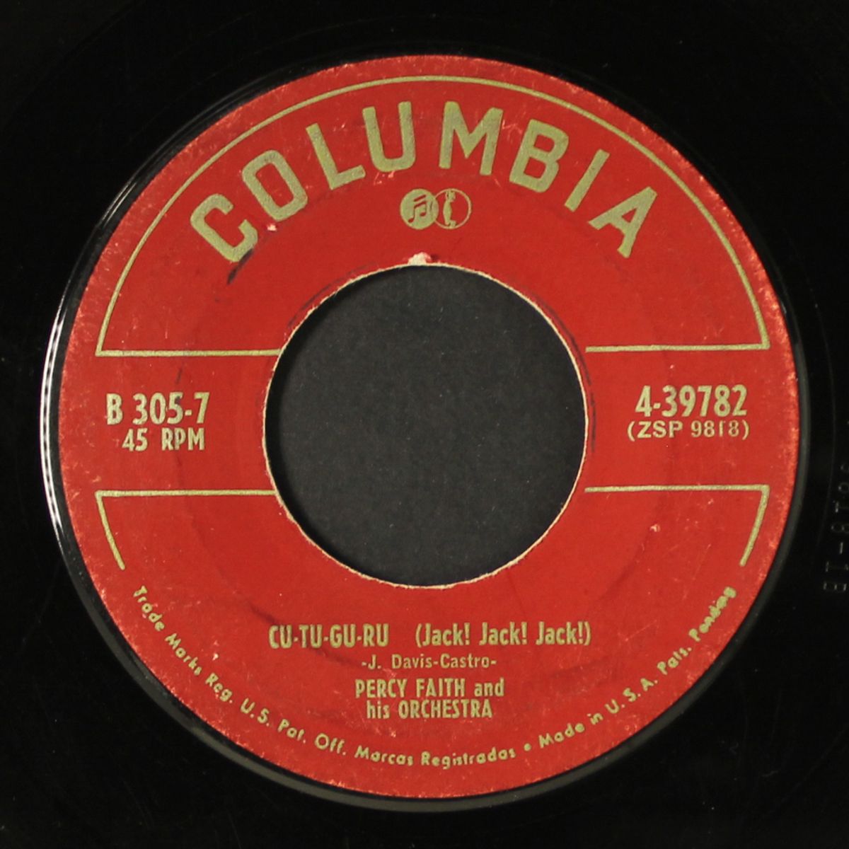 caribbean night / cu-tu-gu-ru by PERCY FAITH