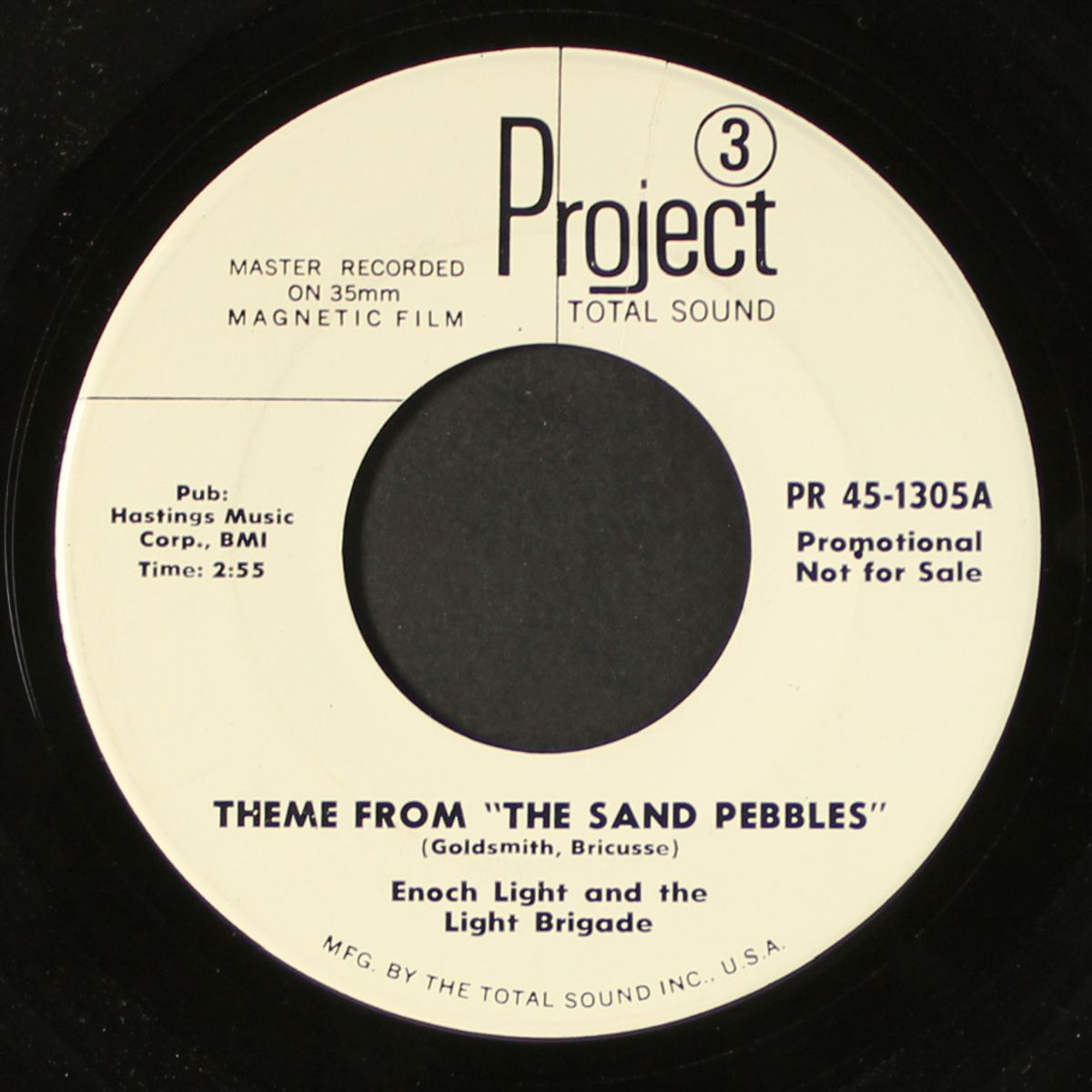 theme from "the sand pebbles" / paris smiles by ENOCH LIGHT