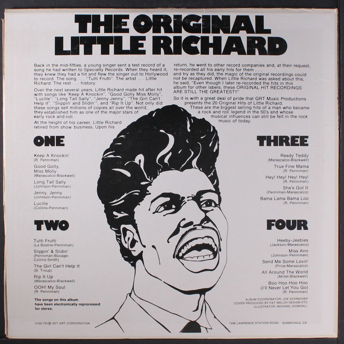 original great hits of by LITTLE RICHARD