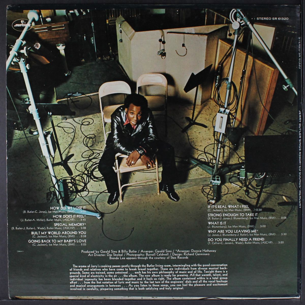 sings assorted sounds by JERRY BUTLER