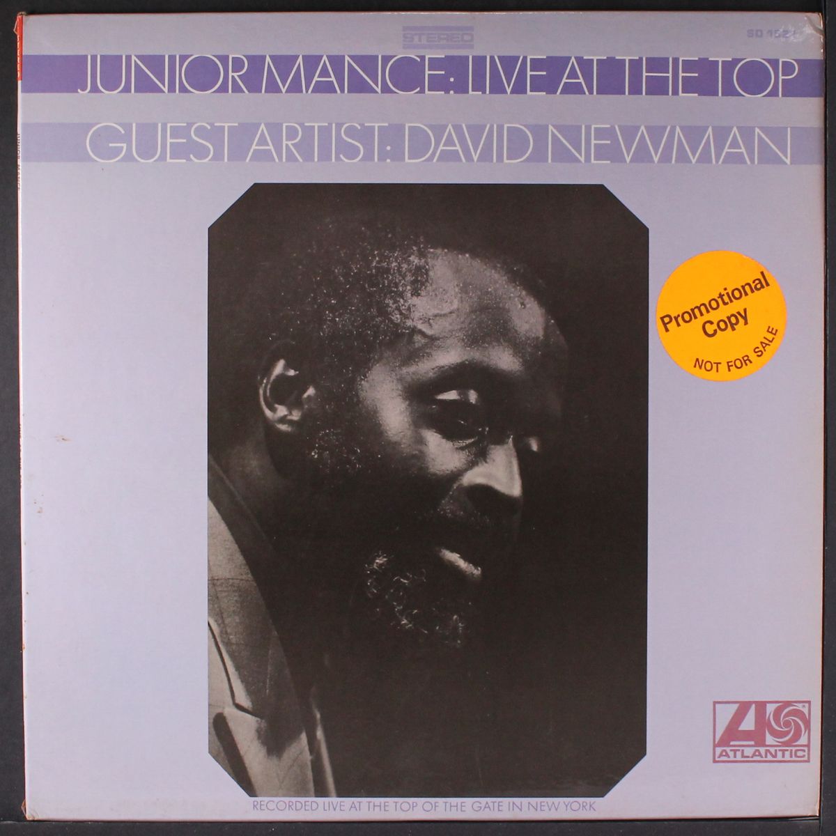 live at the top by JUNIOR MANCE & DAVID NEWMAN