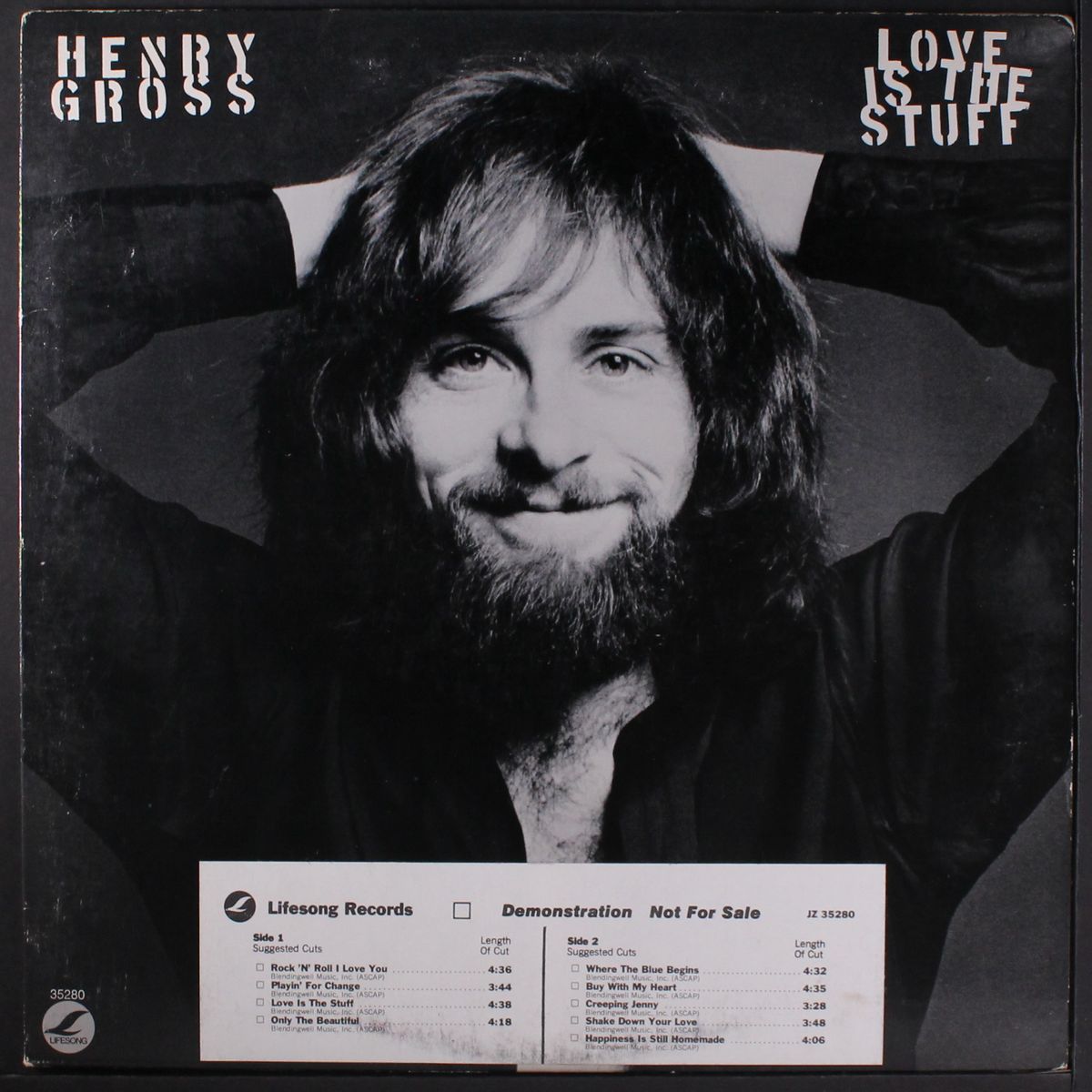 love is the stuff by HENRY GROSS