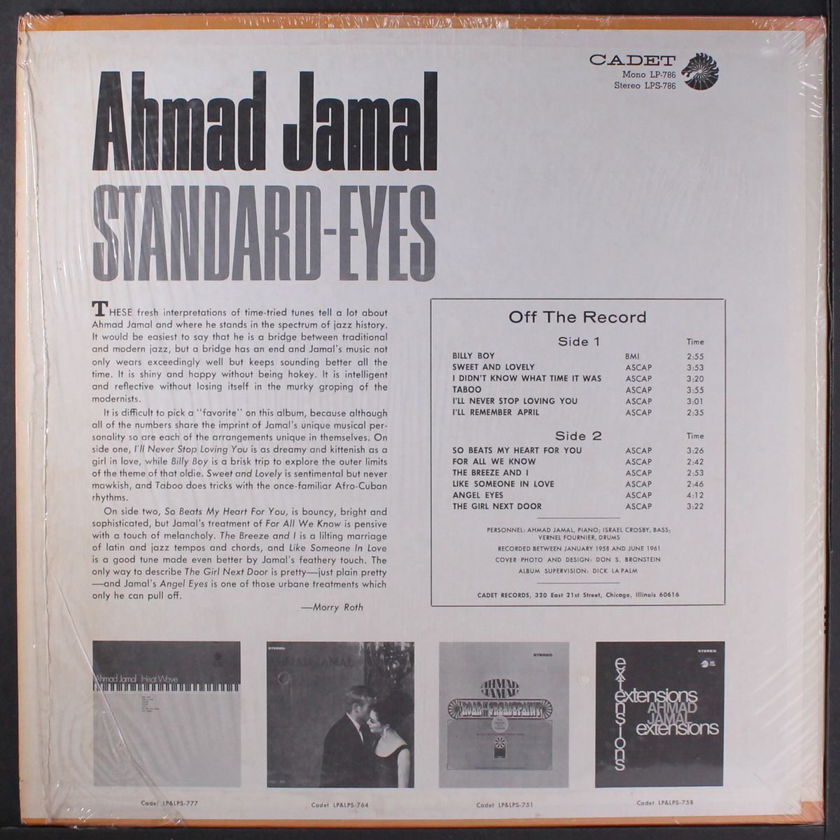 standard-eyes by AHMAD JAMAL