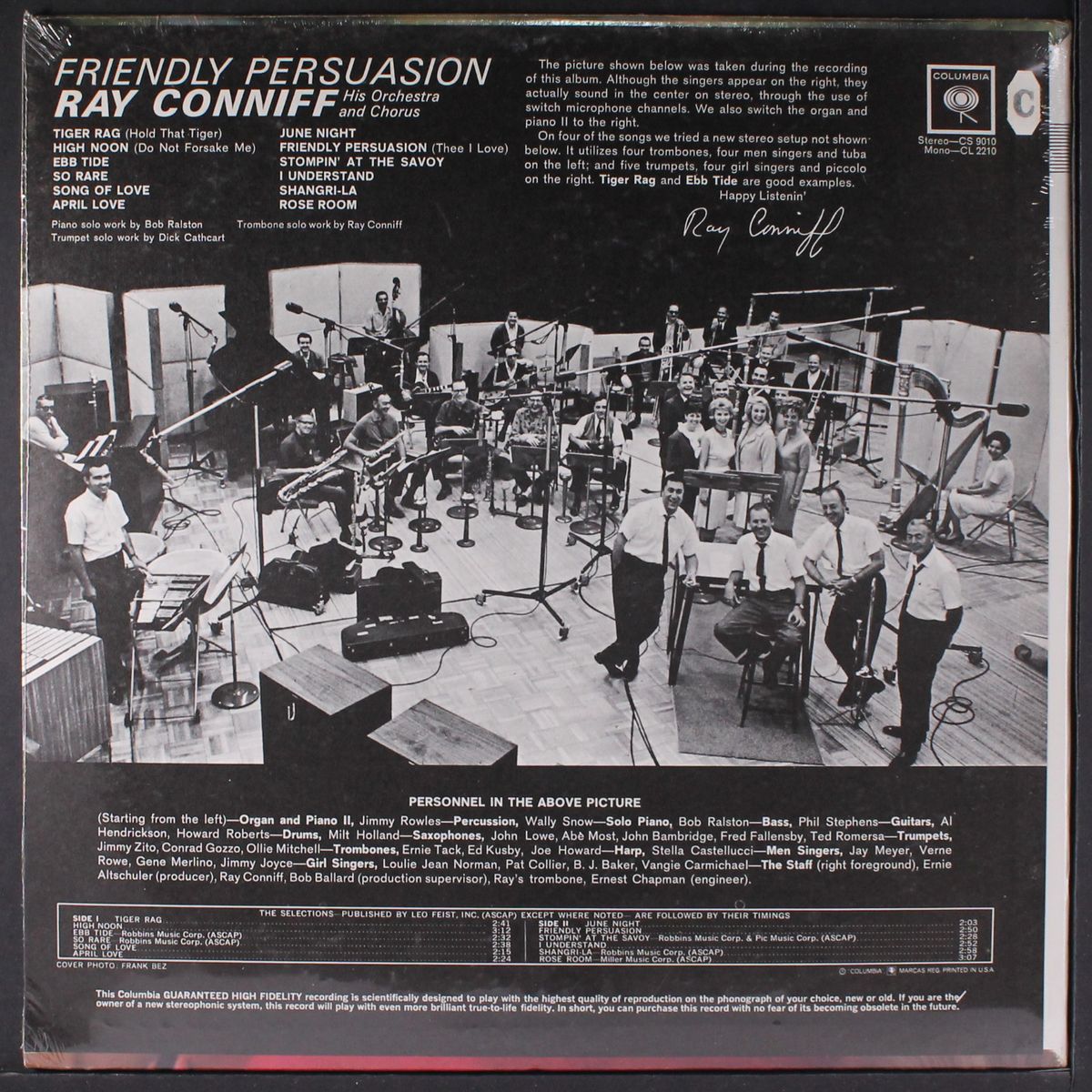 friendly persuasion by RAY CONNIFF
