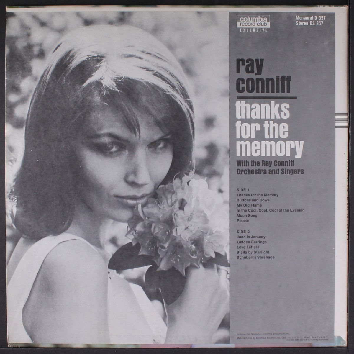 thanks for the memory by RAY CONNIFF
