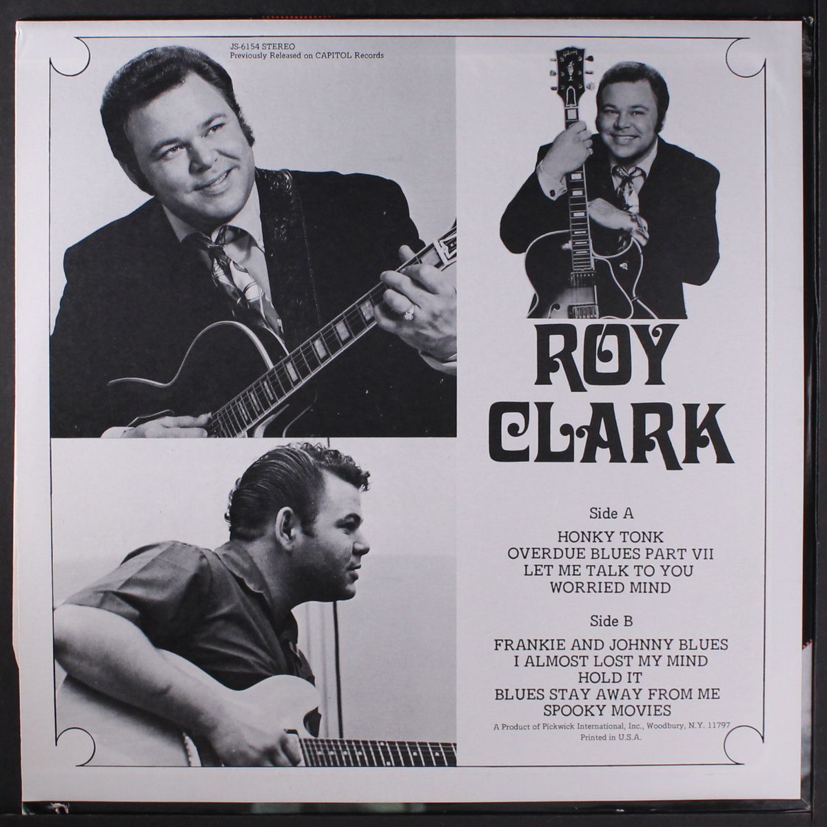honky tonk by ROY CLARK