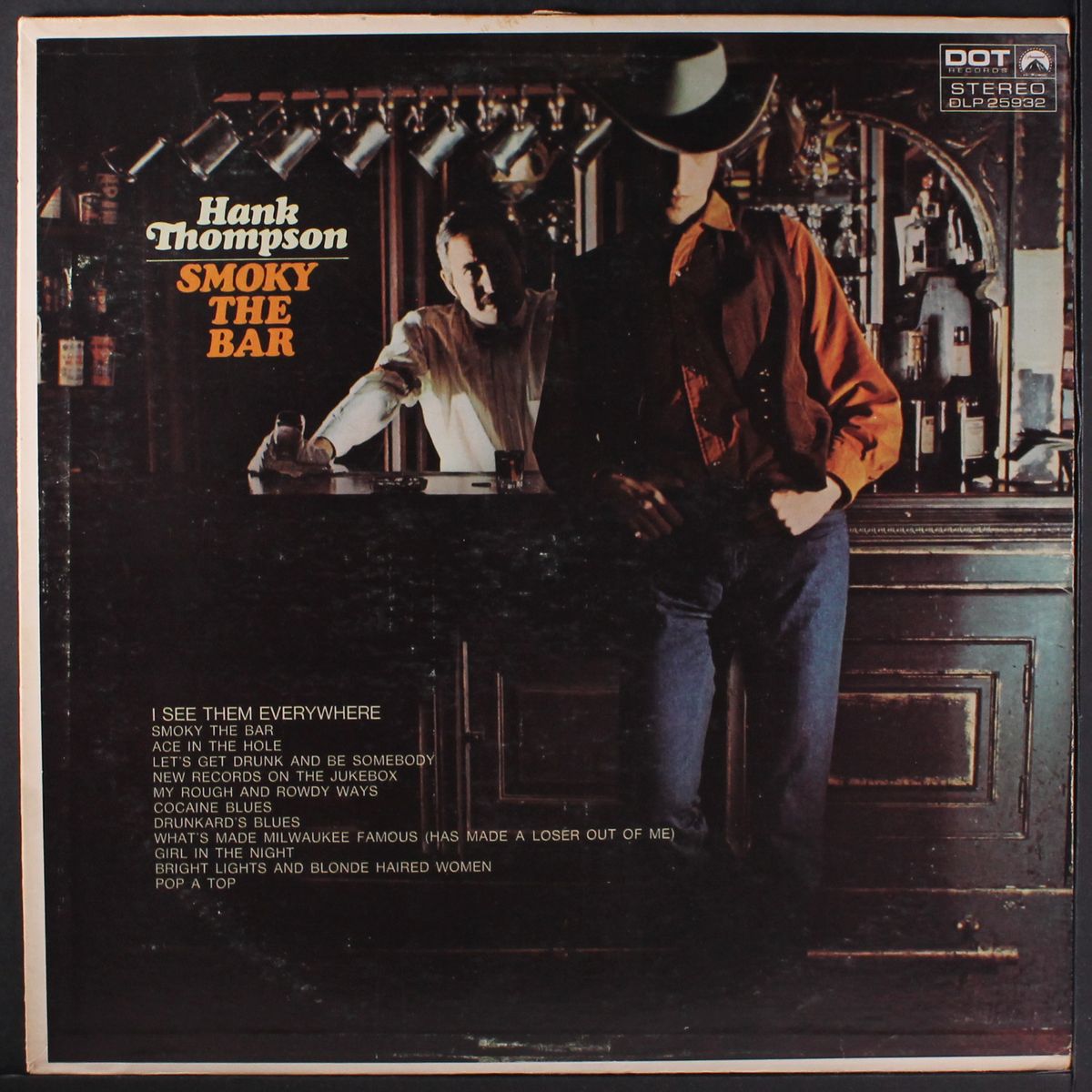 smoky the bar by HANK THOMPSON