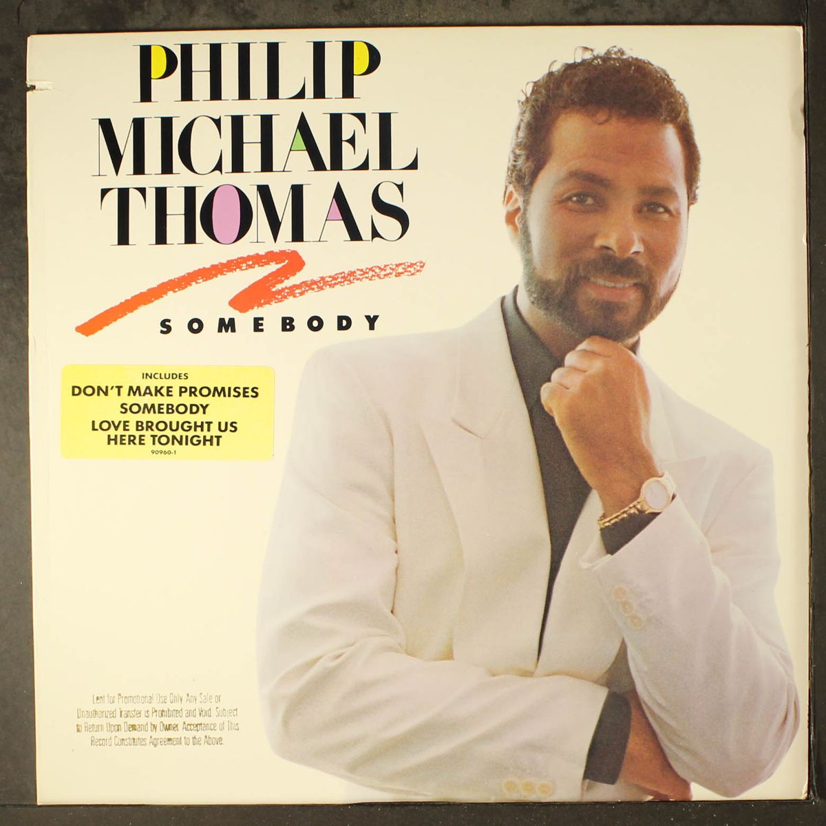 somebody by PHILIP MICHAEL THOMAS