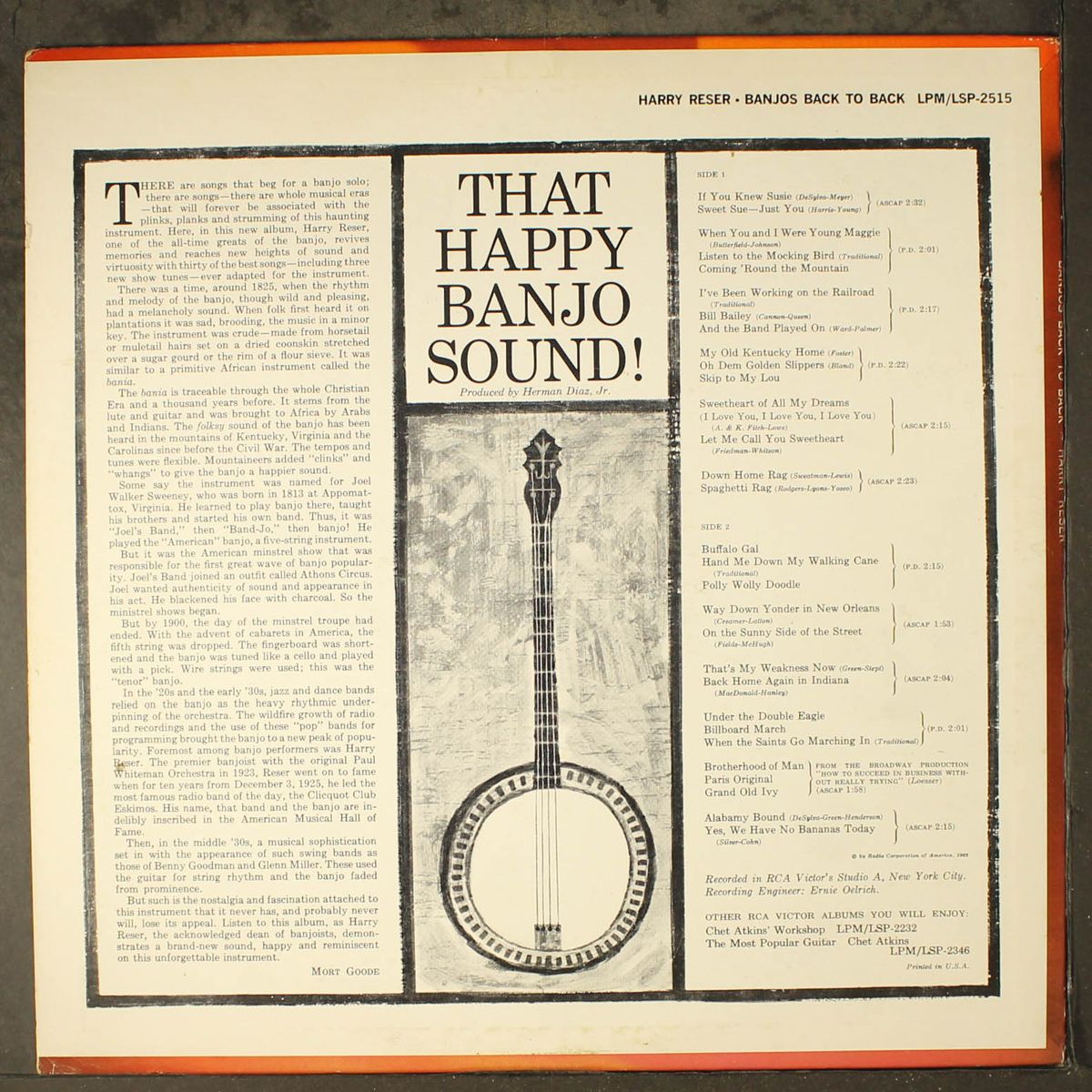 banjos back to back by HARRY RESER