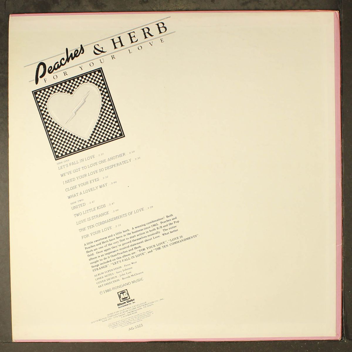 for your love by PEACHES & HERB
