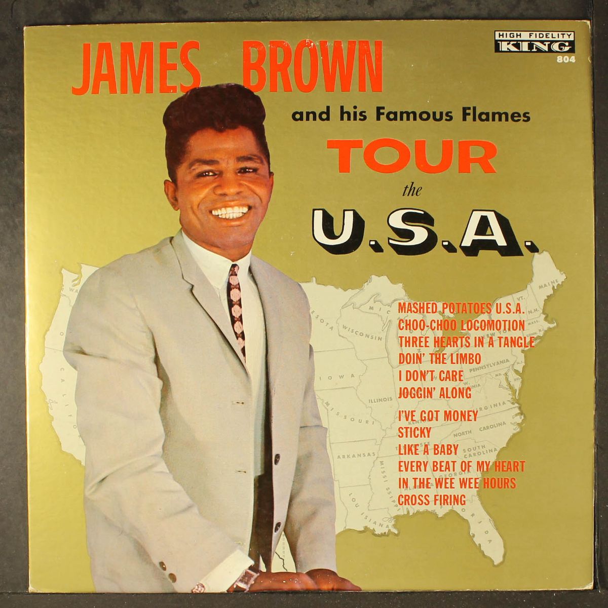 tour the usa by JAMES BROWN