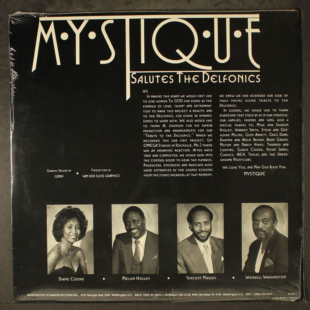 salutes the delfonics by MYSTIQUE