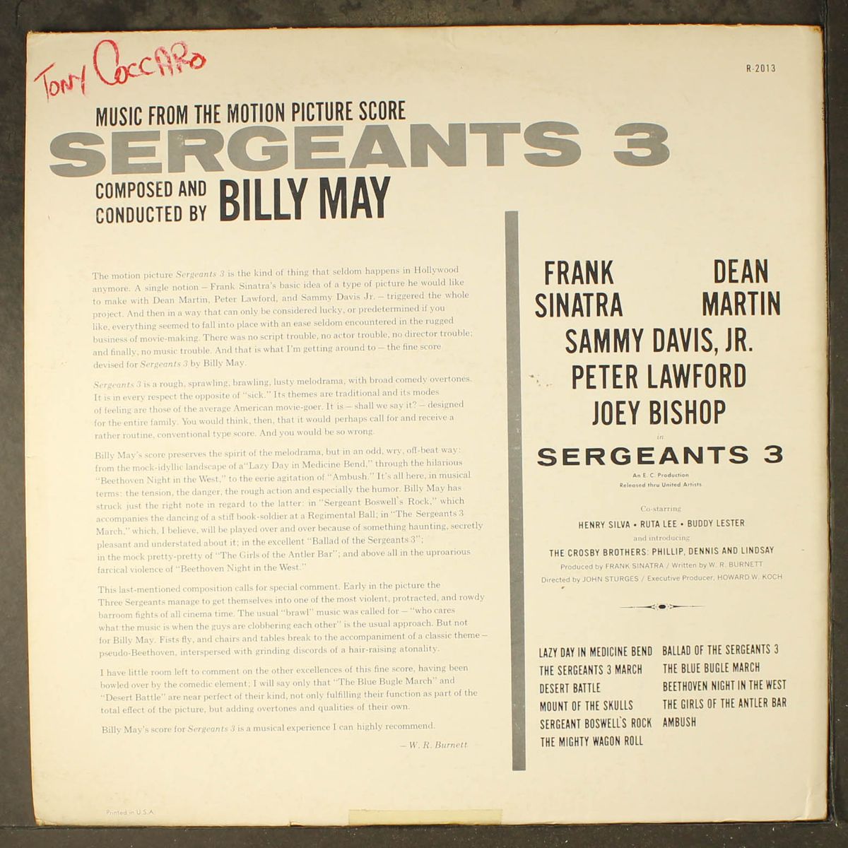 sergeants 3 by SOUNDTRACK