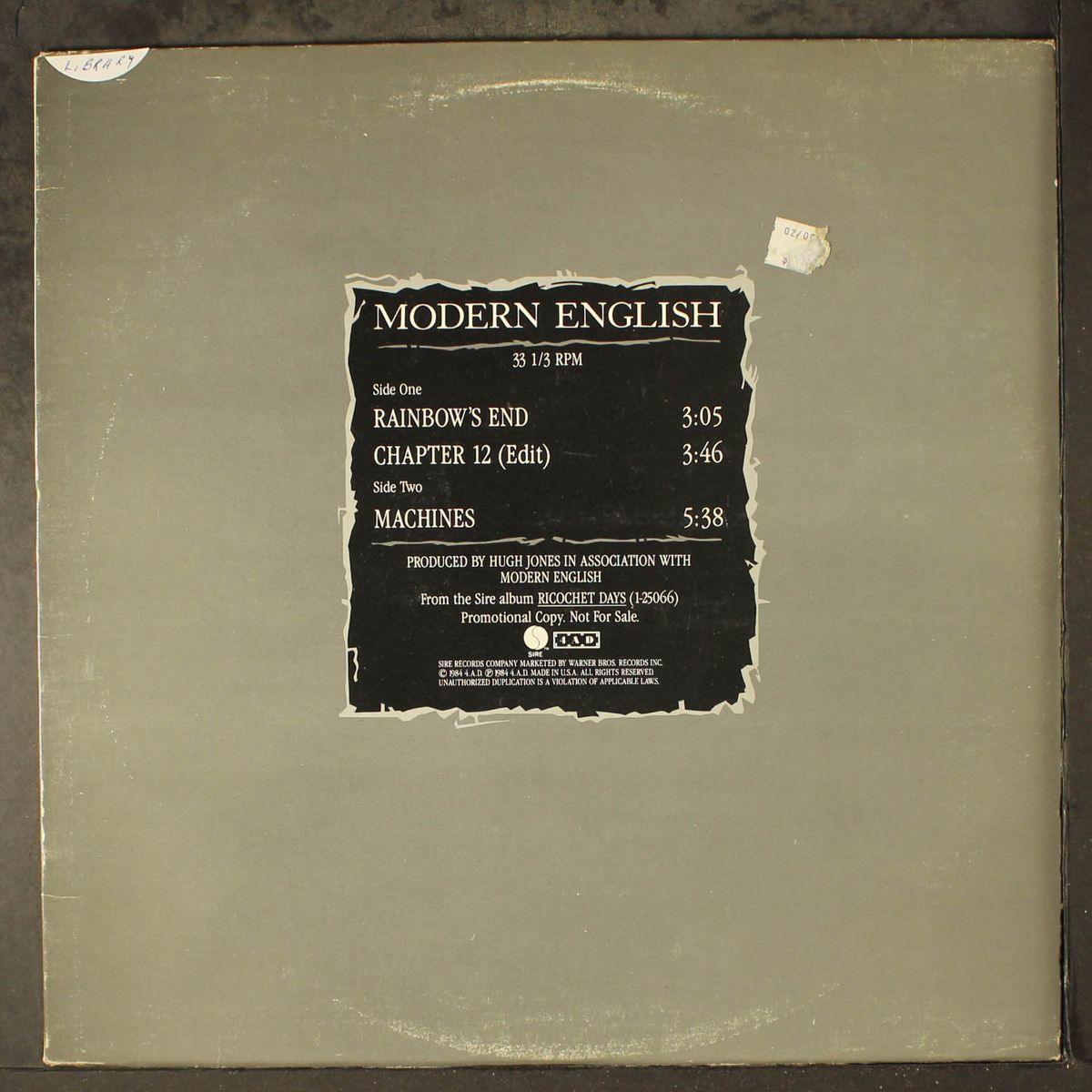 rainbow's end by MODERN ENGLISH