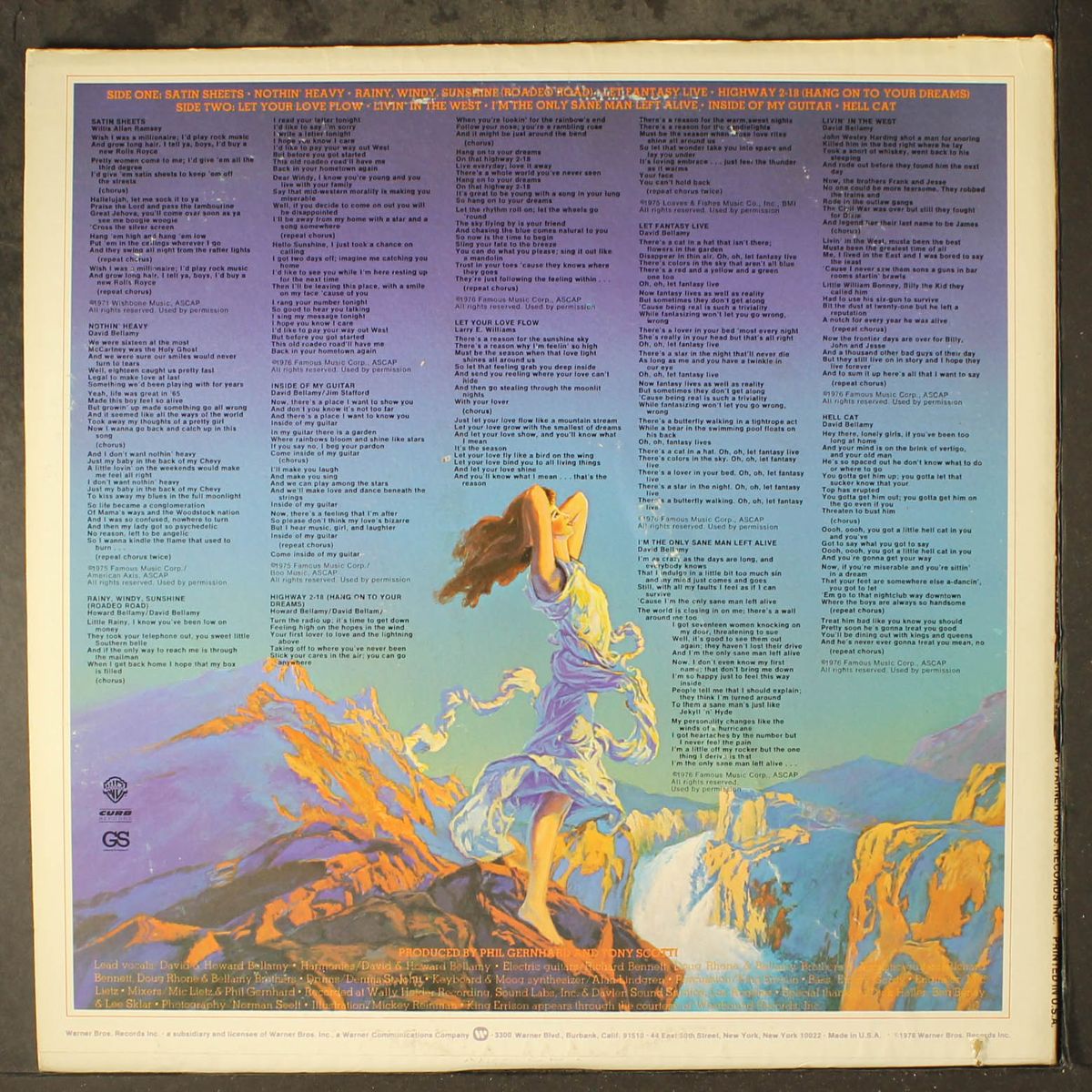 featuring "let your love flow" by BELLAMY BROTHERS