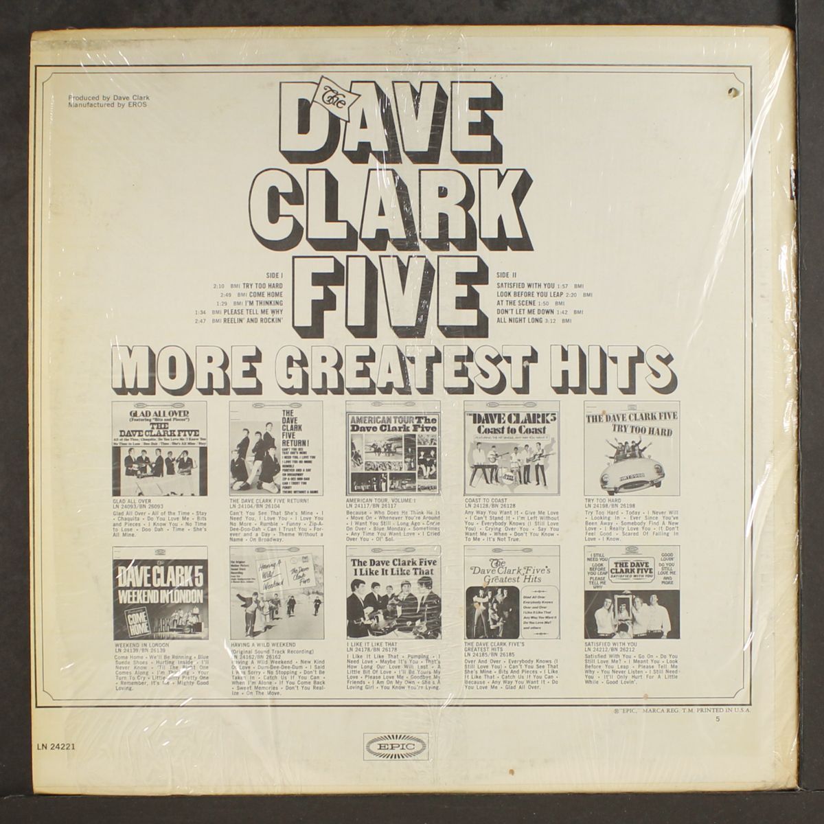 more greatest hits by DAVE CLARK FIVE
