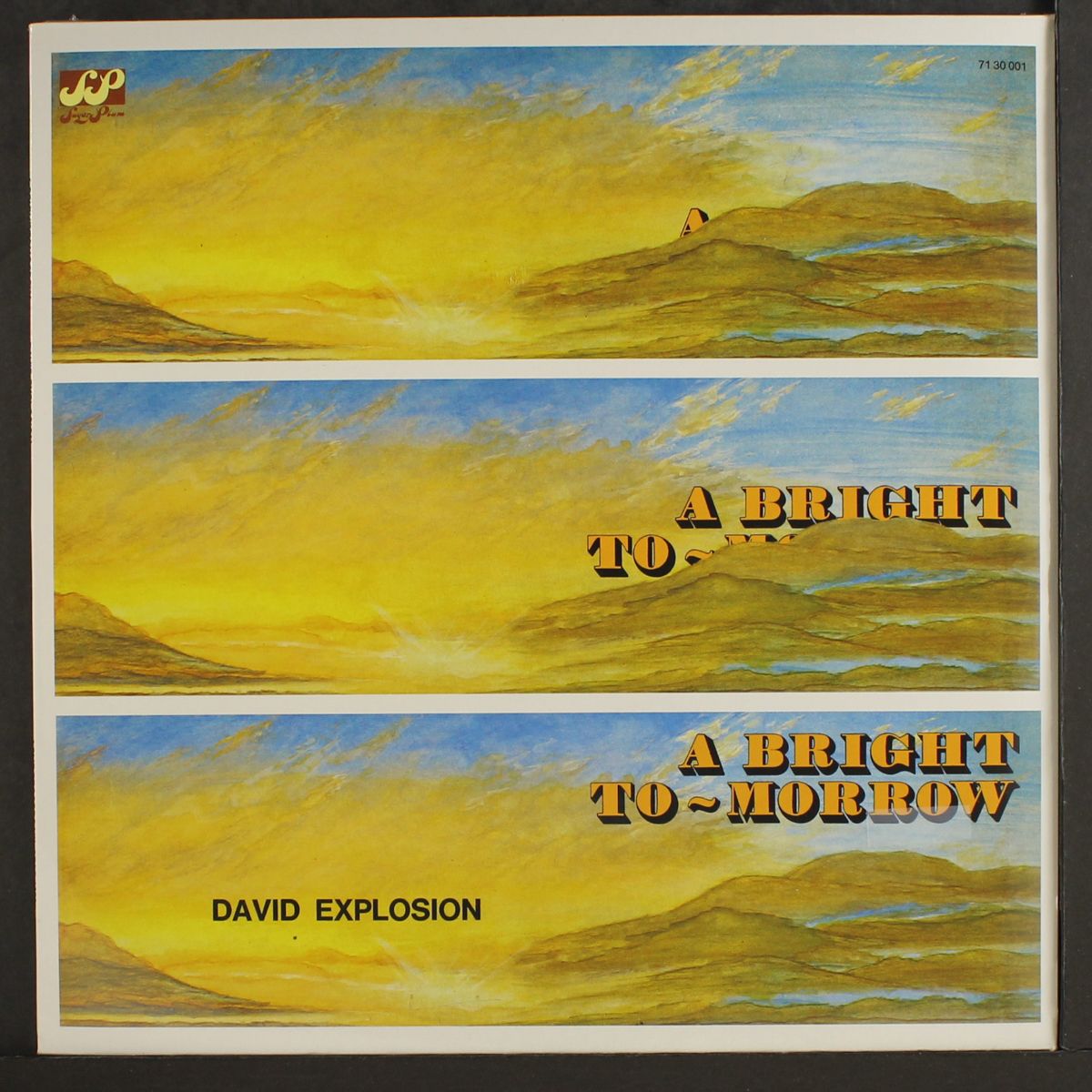 a bright to-morrow by DAVID EXPLOSION