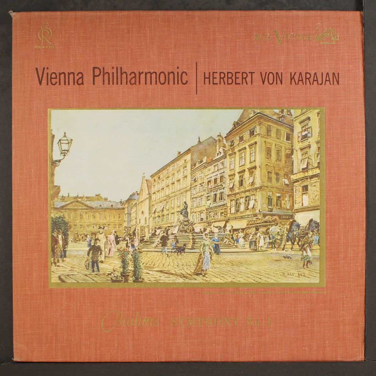 brahms: symphony no. 1 by HERBERT VON KARAJAN