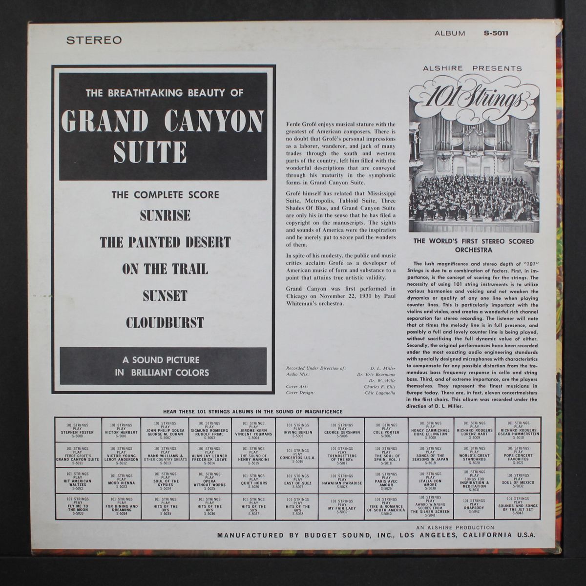 grofe: grand canyon suite by 101 STRINGS