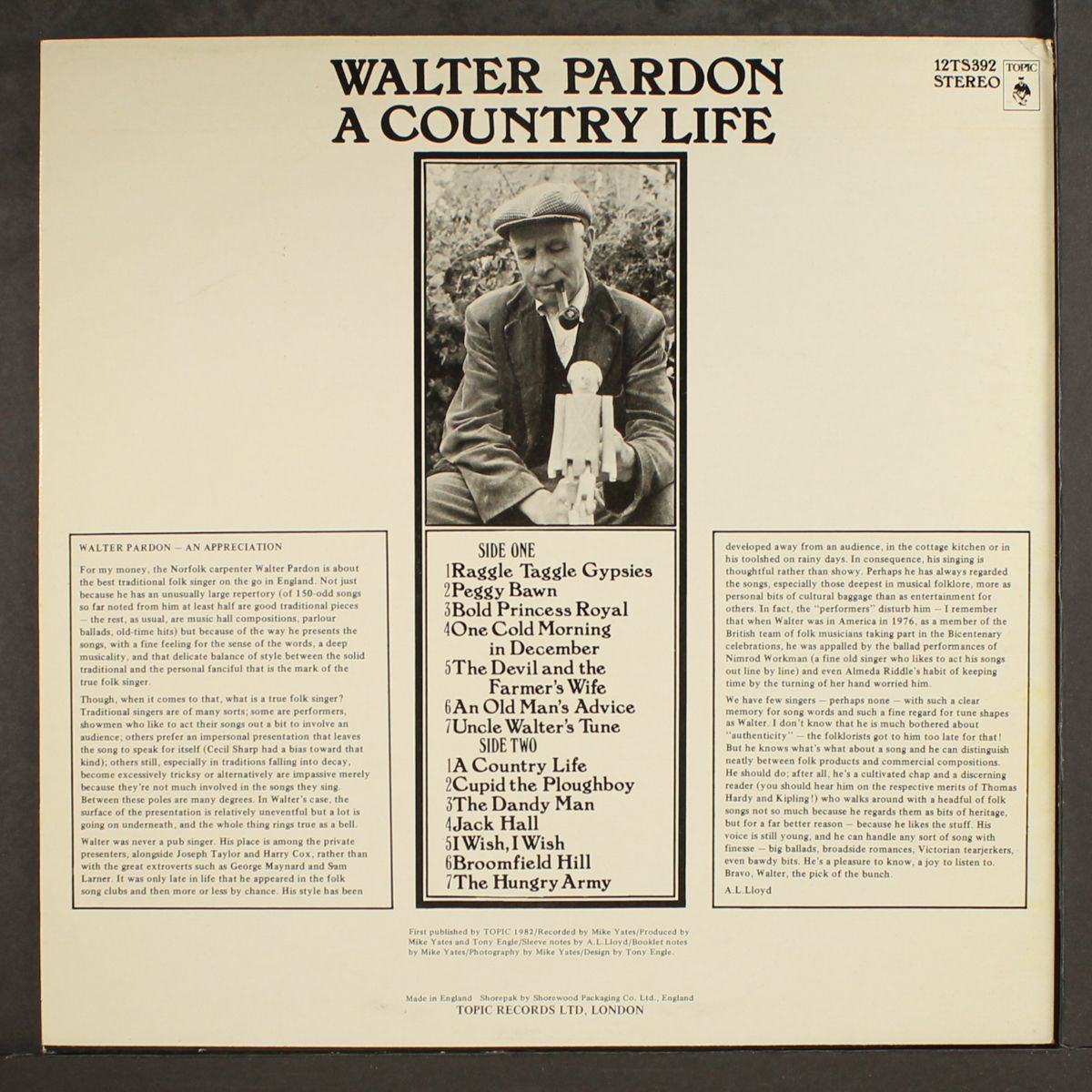 a country life by WALTER PARDON