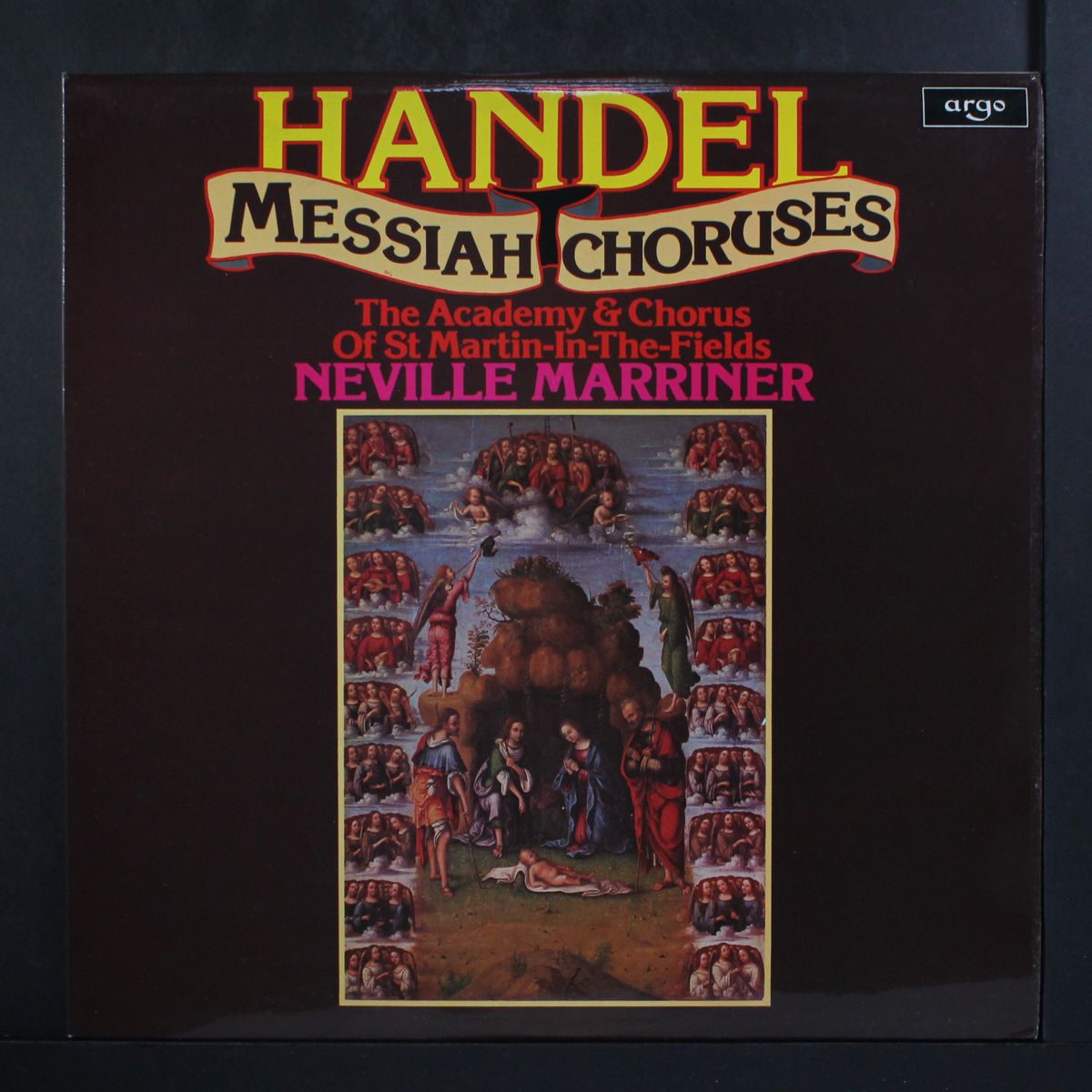 handel: messiah (choruses) by NEVILLE MARRINER