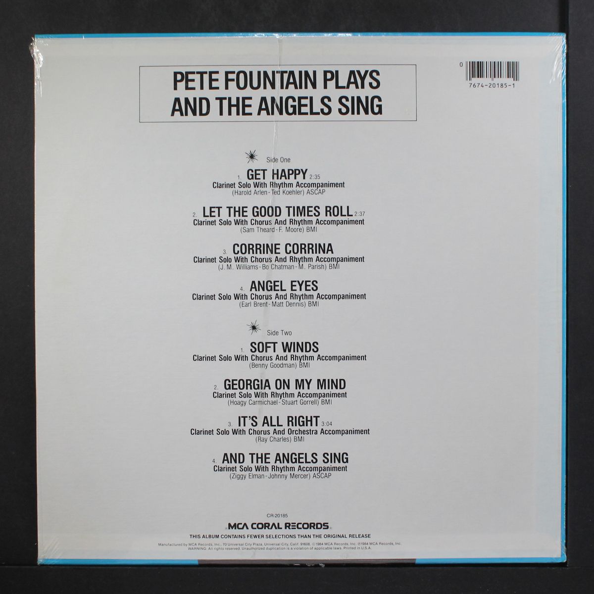 pete fountain plays and the angels sing by PETE FOUNTAIN