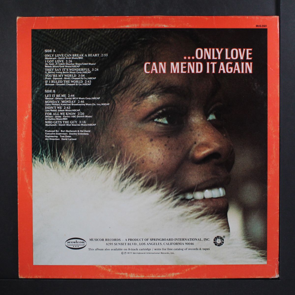 only love can break a heart by DIONNE WARWICK
