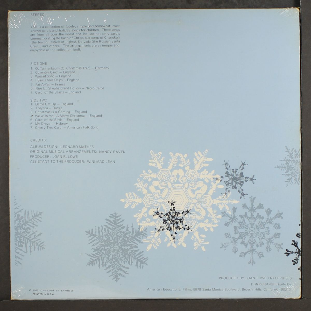 songs for the holiday season by NANCY RAVEN