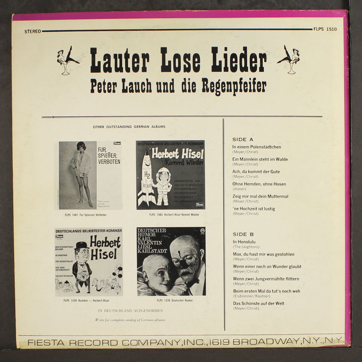 lauter lose lieder by PETER LAUCH