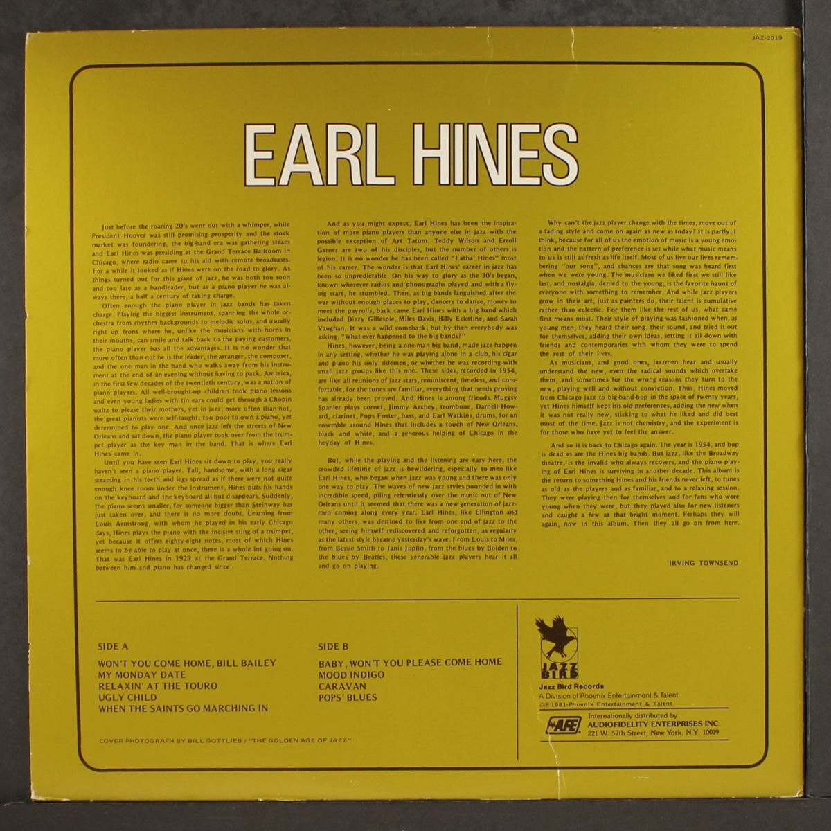 all star session by EARL HINES