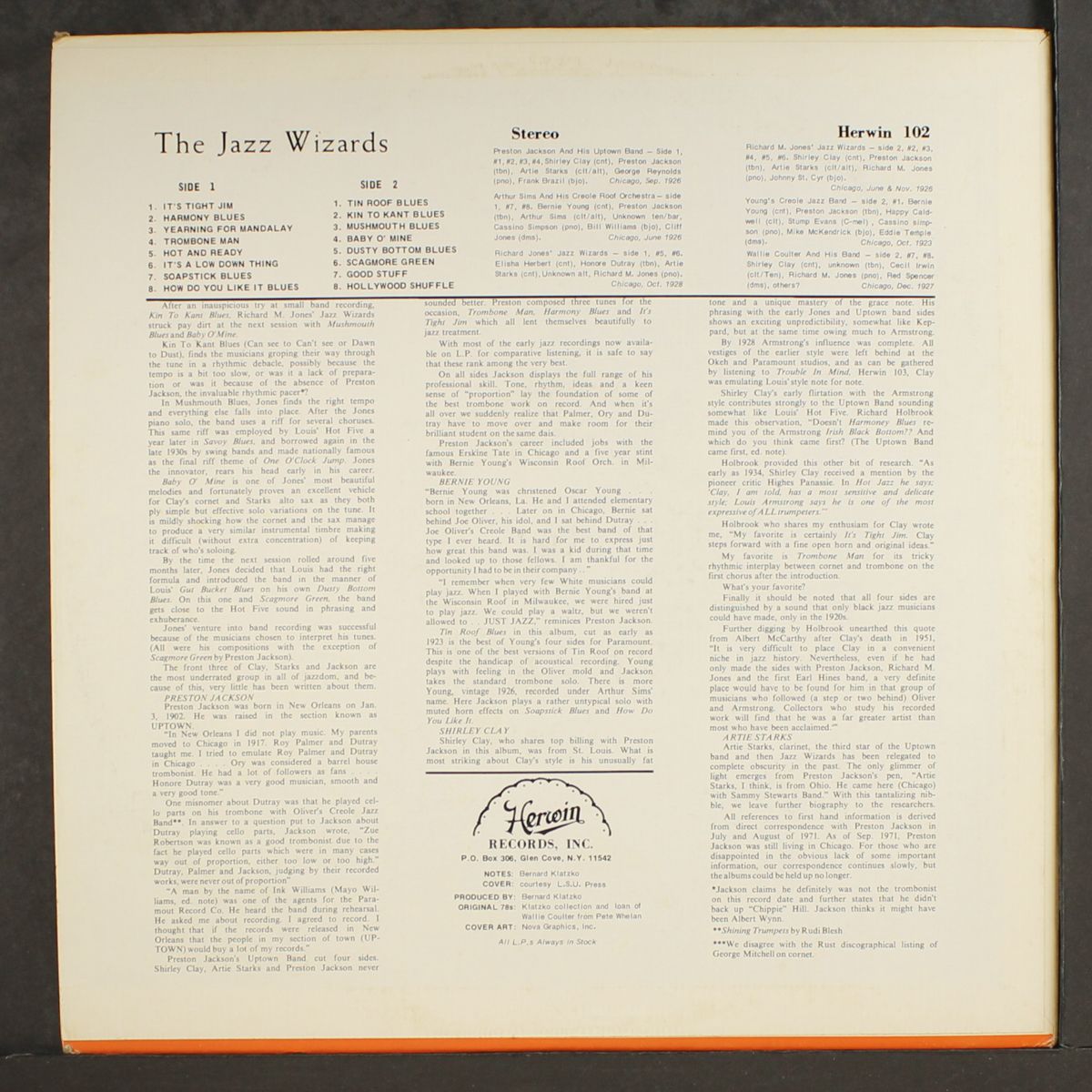 the jazz wizards, vol. 1 by VARIOUS