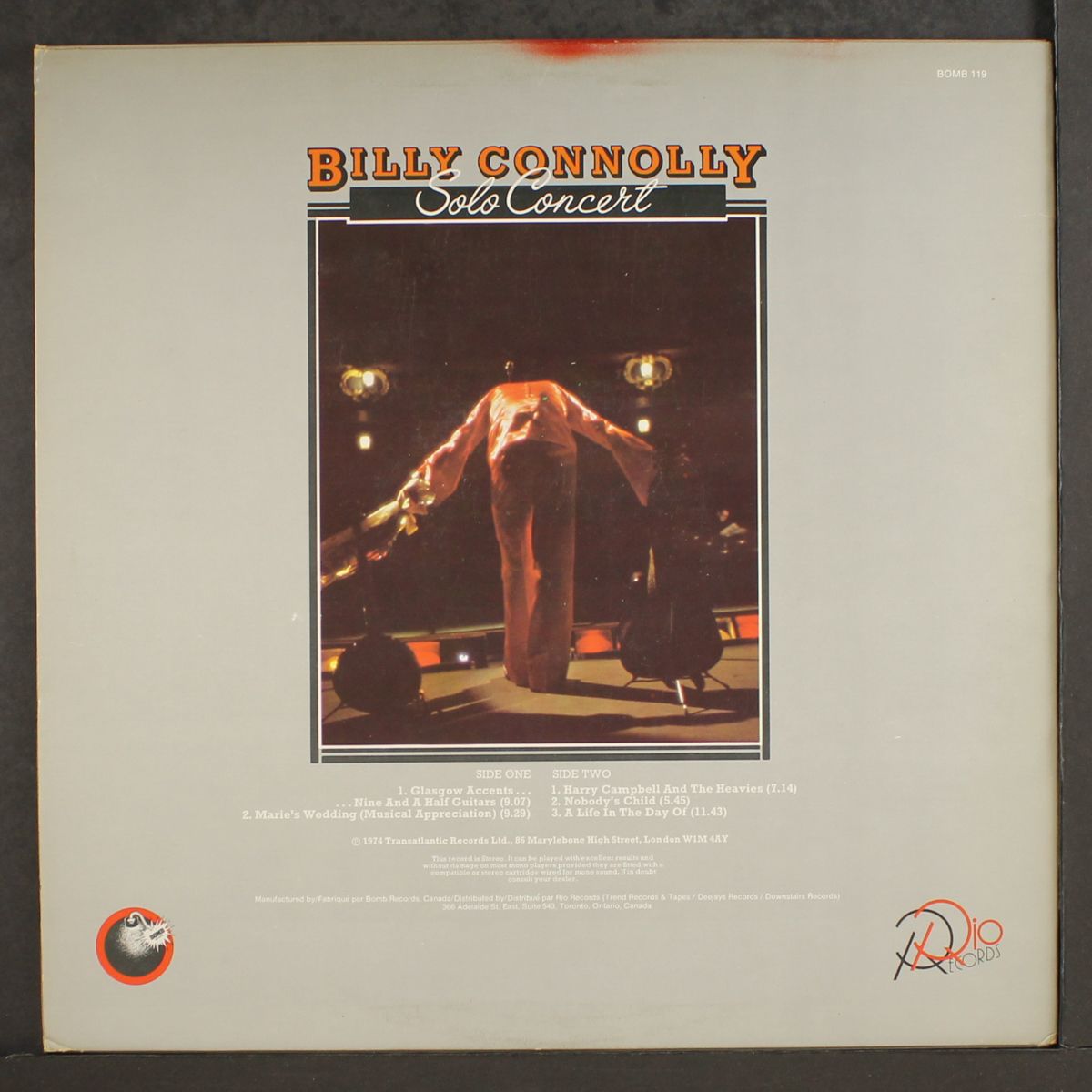 solo concert, vol. 1 by BILLY CONNOLLY