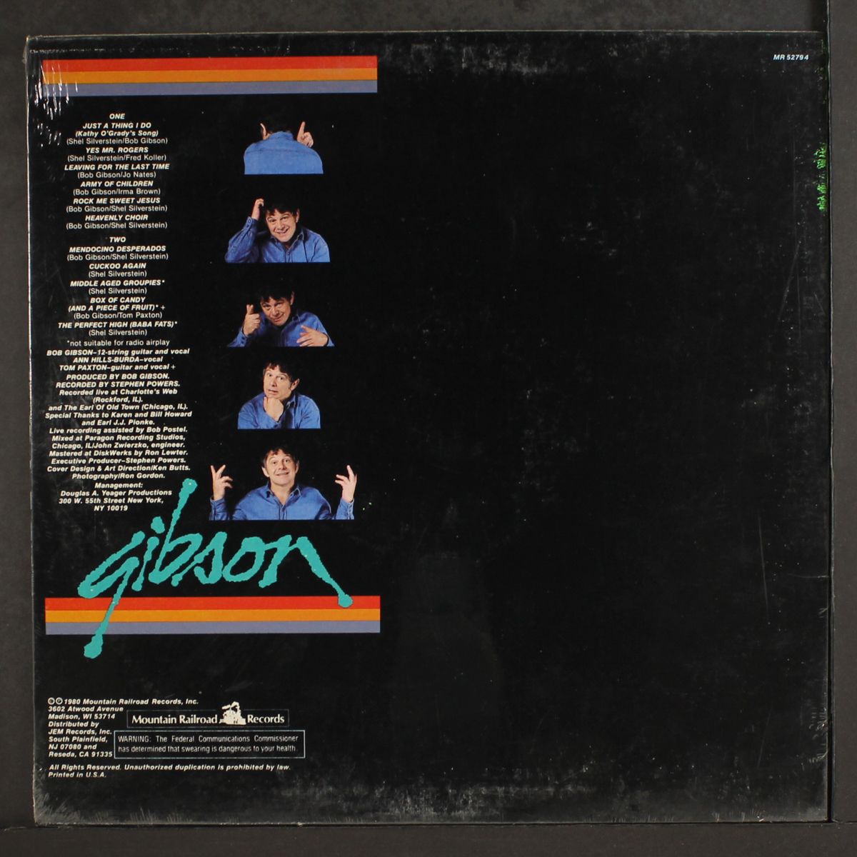 the perfect high by BOB GIBSON