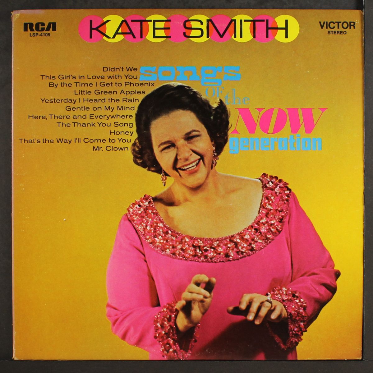 songs of the now generation by KATE SMITH