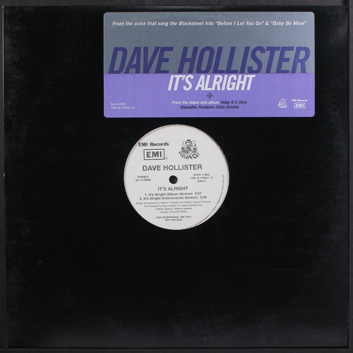 it's alright by DAVE HOLLISTER