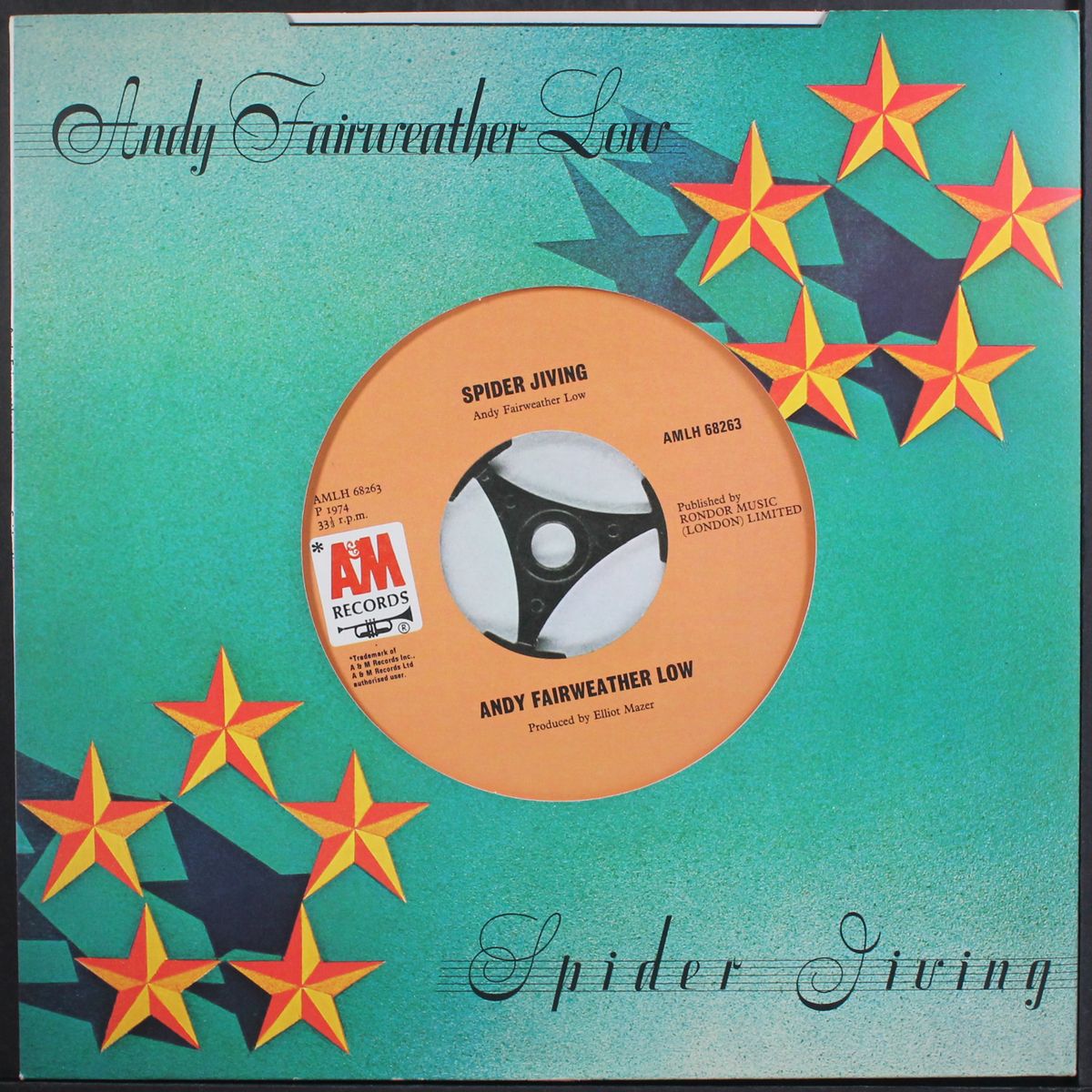 spider jiving by ANDY FAIRWEATHER-LOW