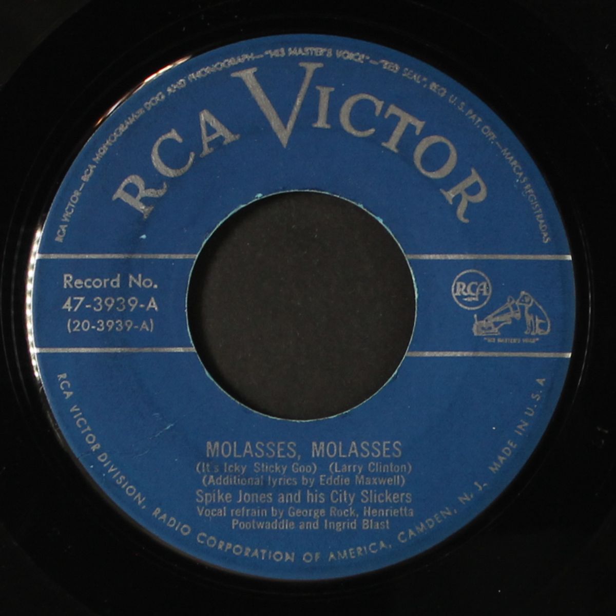 molasses, molasses / baby buggy boogie by SPIKE JONES