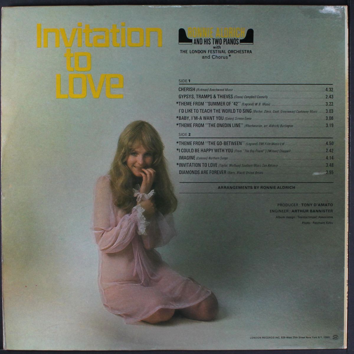 invitation to love by RONNIE ALDRICH