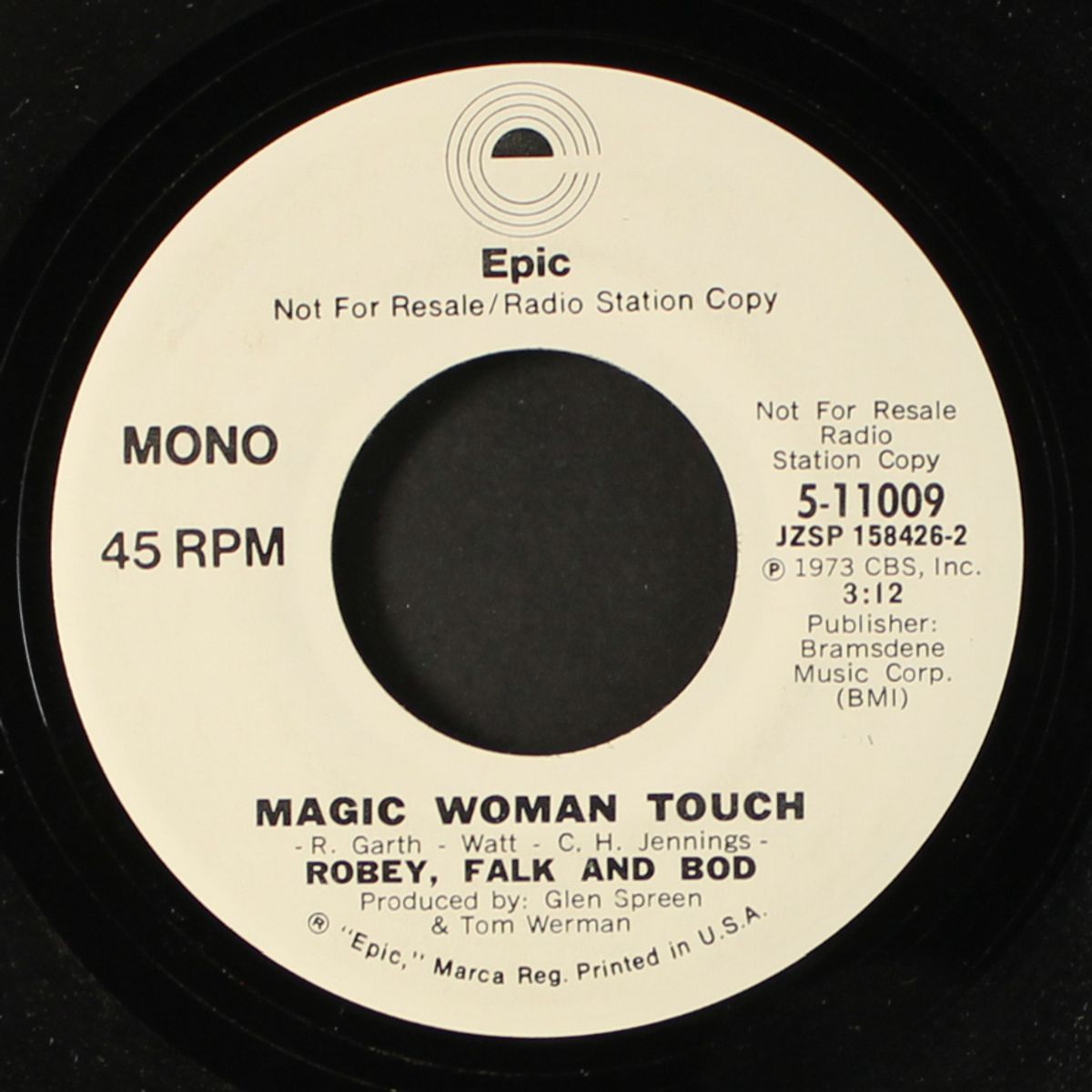 magic woman touch / mono by ROBEY, FALK & BOD
