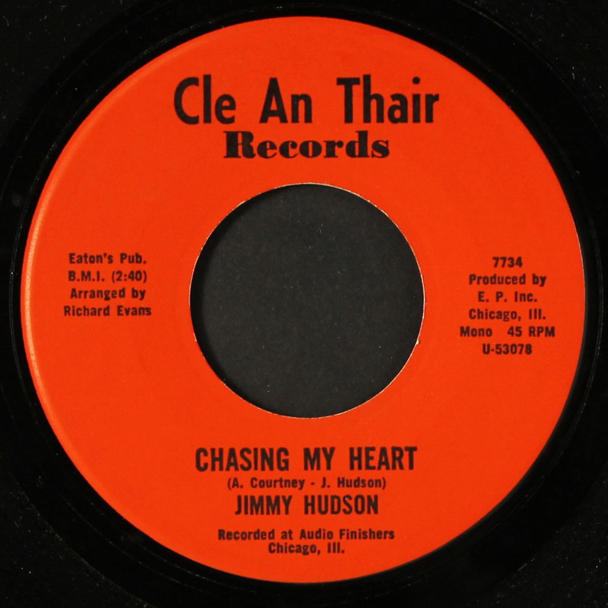 sometimes a lie, sounds better than the truth / chasing my heart by JIMMY HUDSON