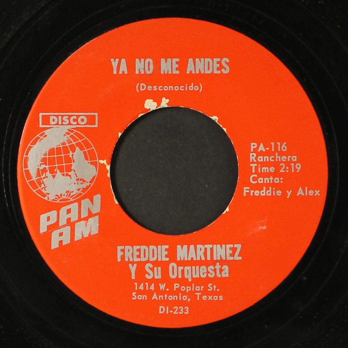 ya no me andes / las puertas de la carcel by FREDDIE MARTINEZ
