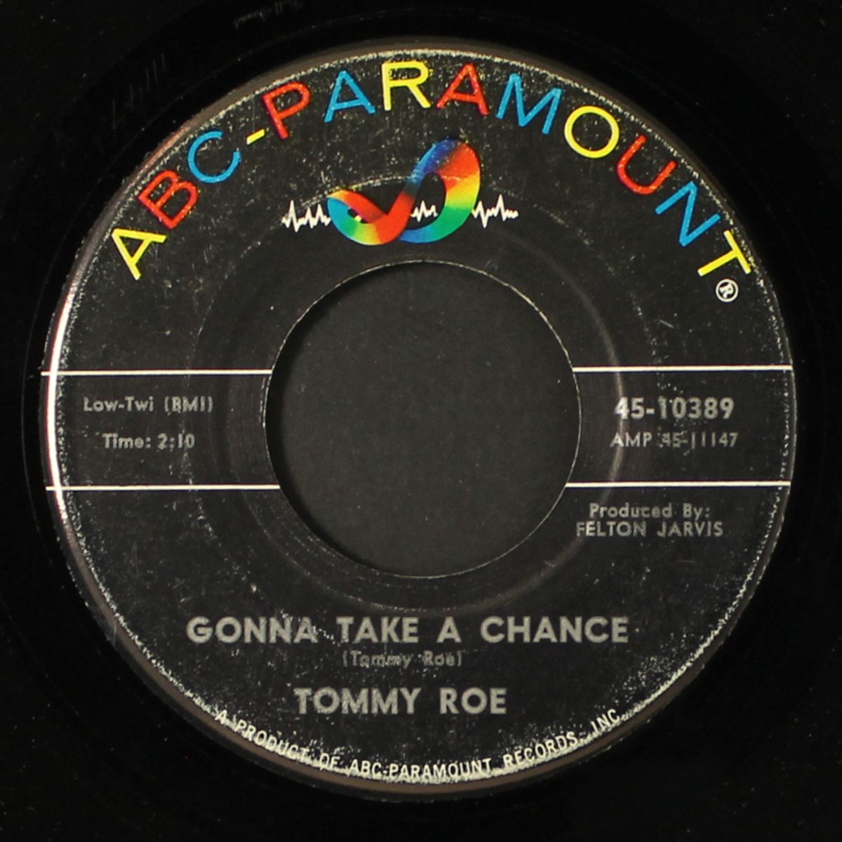 gonna take a chance / don't cry donna by TOMMY ROE