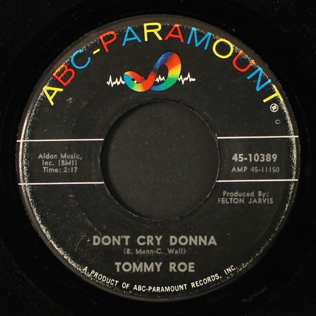 gonna take a chance / don't cry donna by TOMMY ROE