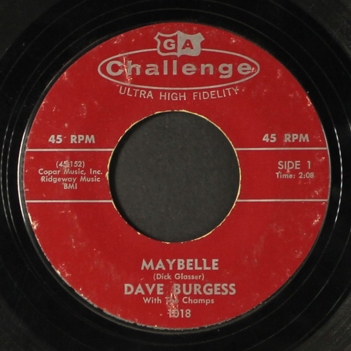 maybelle / take this love by DAVE BURGESS