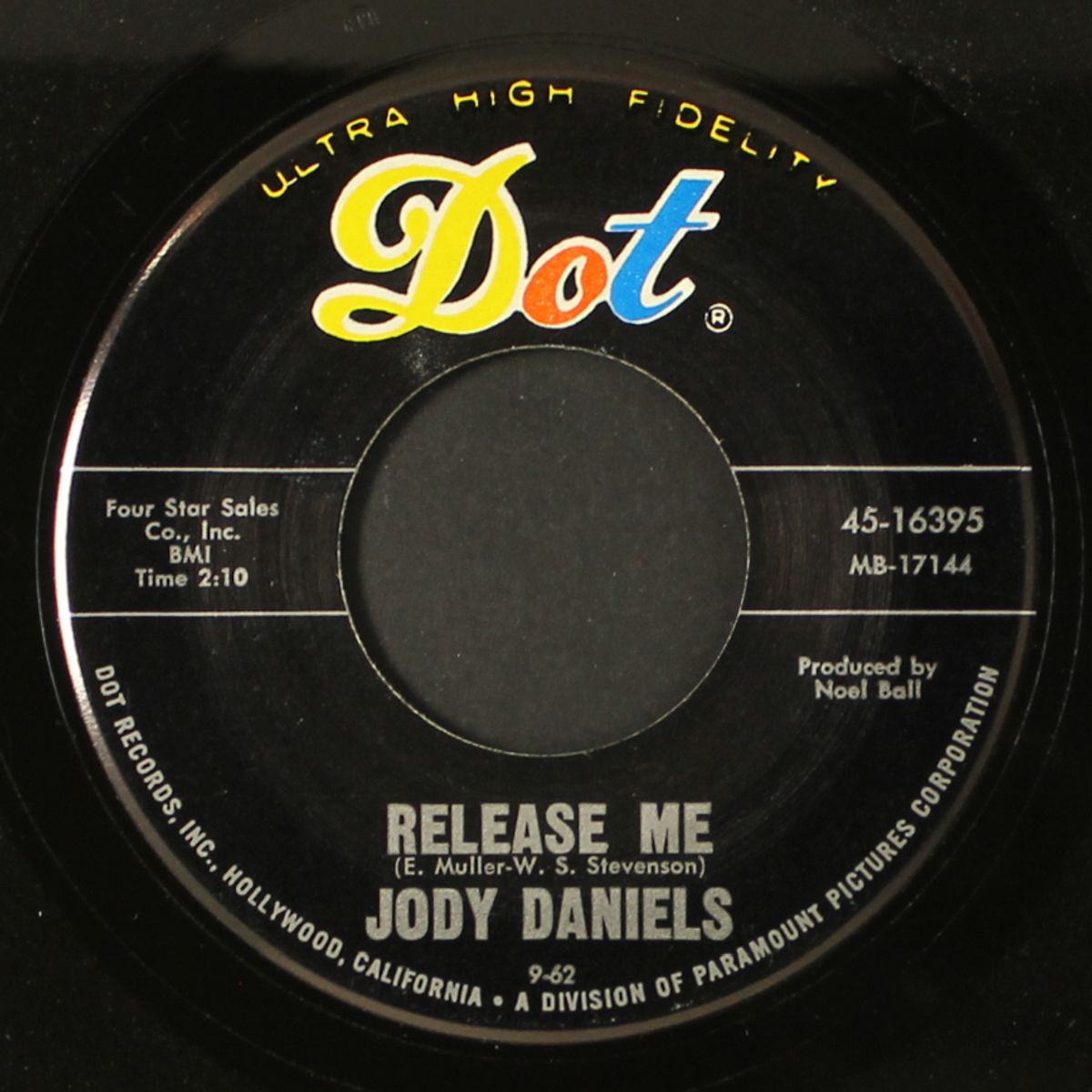 release me / i'd like to have you back again by JODY DANIELS