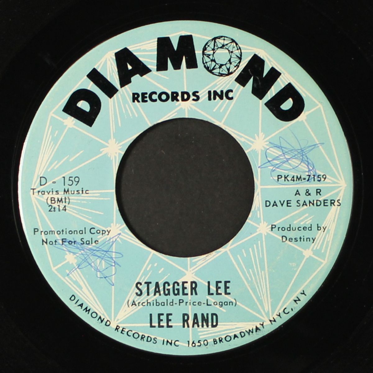 you're a song within my heart / stagger lee by LEE RAND