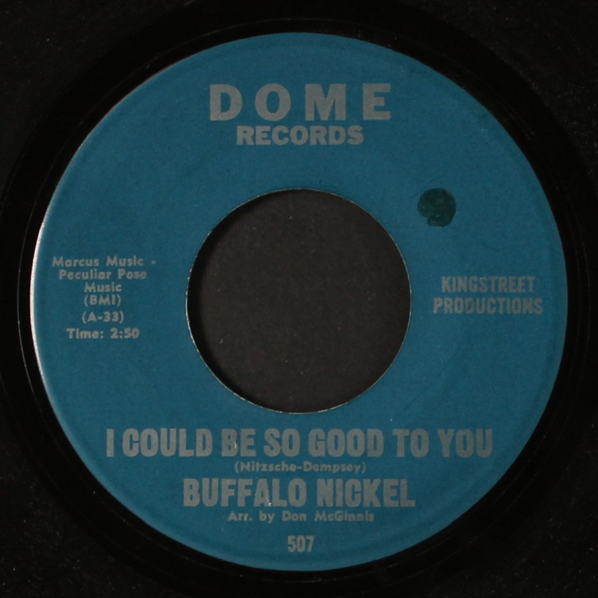 hard to be without you / i could be so good to you by BUFFALO NICKEL