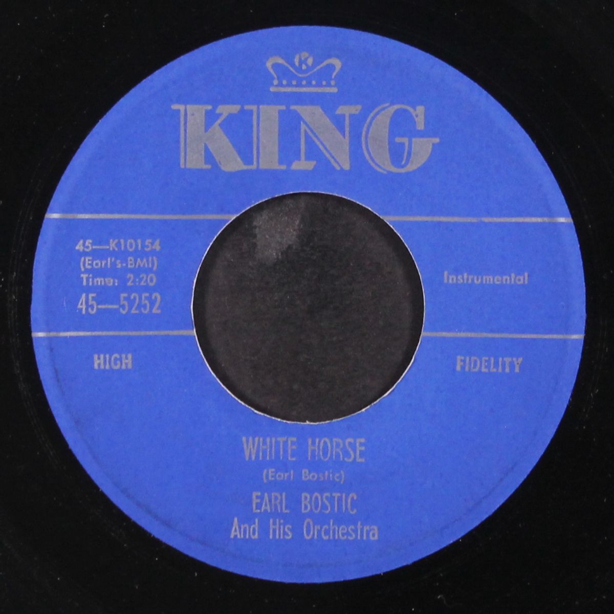 dark eyes / white horse by EARL BOSTIC