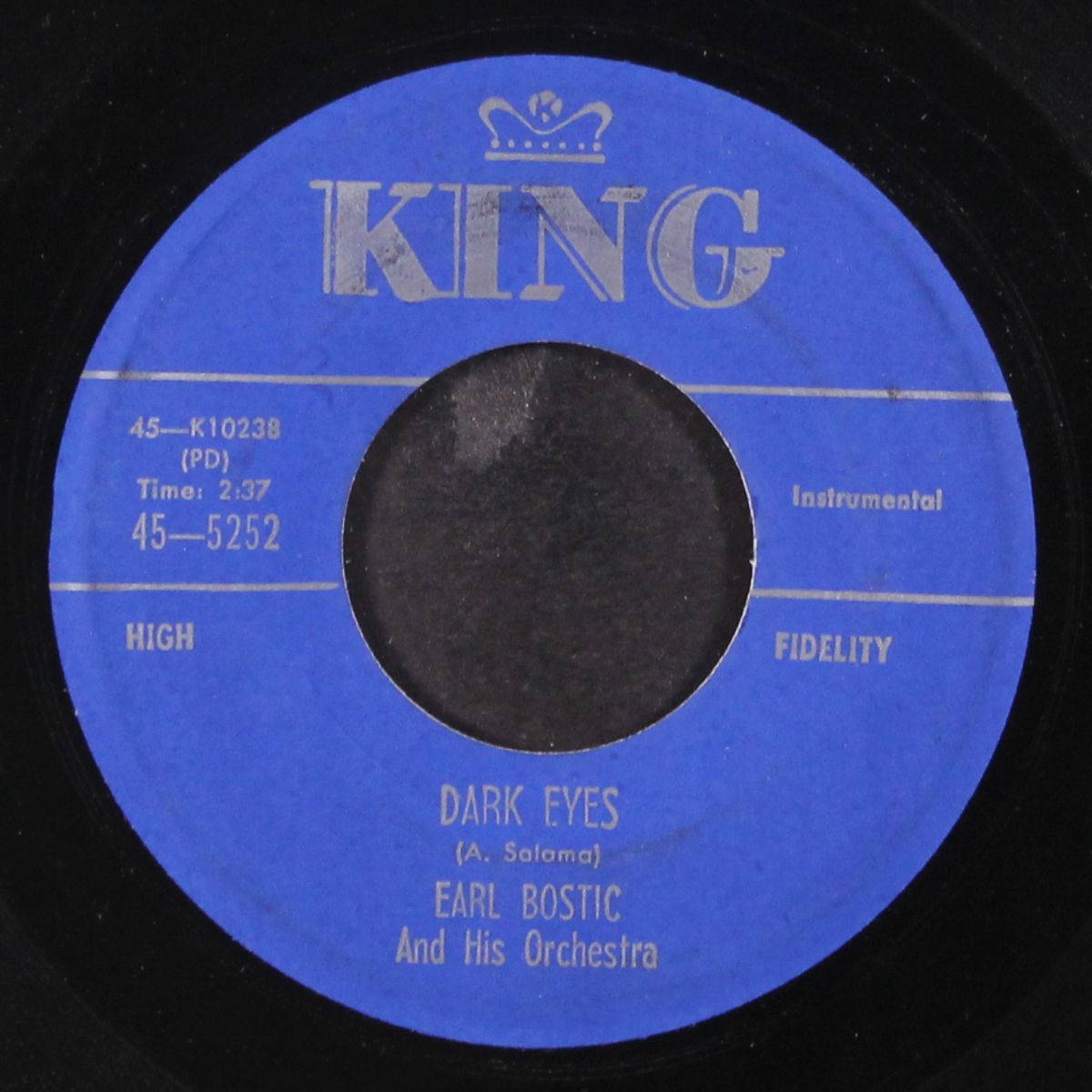 dark eyes / white horse by EARL BOSTIC