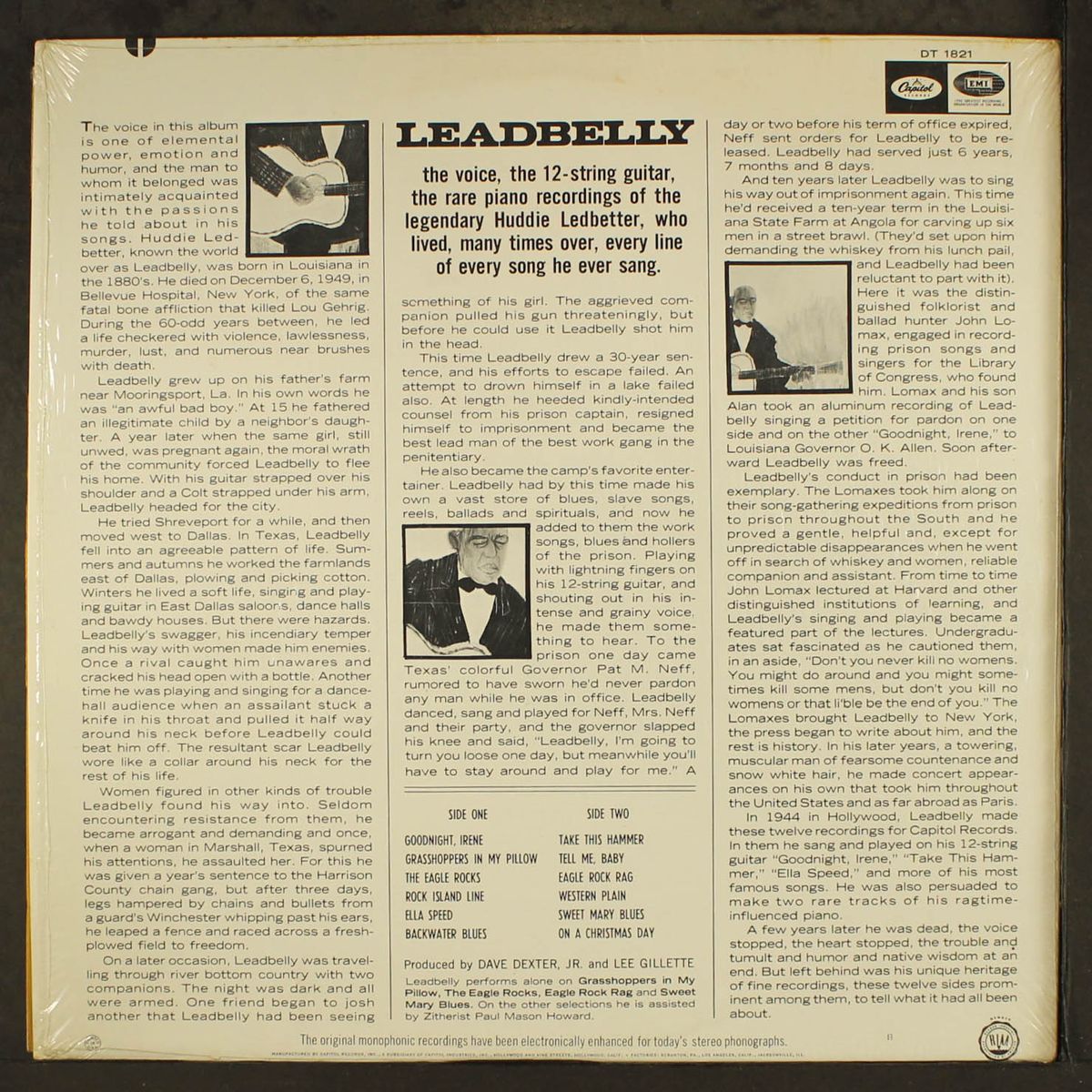 leadbelly by LEADBELLY